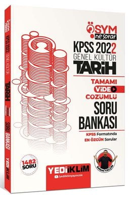 2022 KPSS Genel Kültür Ösym Ne Sorar Tarih Tamamı Video Çözümlü Soru Bankası