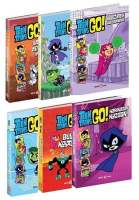 DC Comics: Teen Titans GO! Macera Seti - 6 Kitap Takım