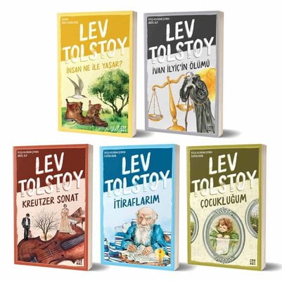 Lev Tolstoy Seti - 5 Kitap Takım