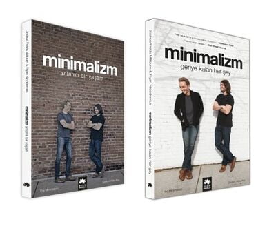 Minimalizm 2 Kitaplık Set