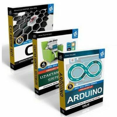 Arduino Eğitim Seti 2 3 Kitap Takım