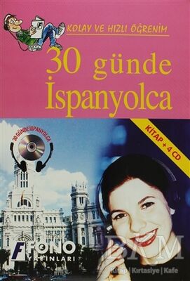 30 Günde İspanyolca kitap + 4 CD