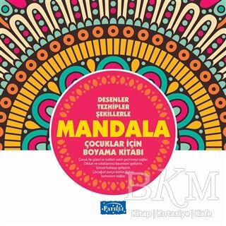 Desenler Tezhipler Şekillerle Mandala - Pembe Kitap