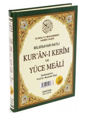 Kur'an-ı Kerim ve Yüce Meali Cami Boy