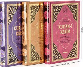 Kur'an-ı Kerim ve Yüce Meali Rahle Boy Ayfa173