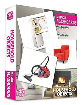 Miracle Flashcards - Household Objects Box 45 Cards