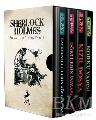 Sherlock Holmes Roman Seti 4 Kitap Takım