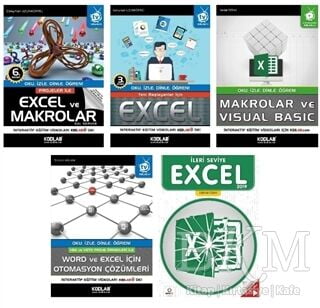 Süper Excel Eğitim Seti 5 Kitap Takım