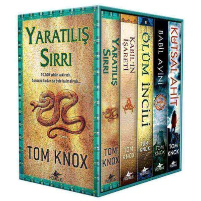 Tom Knox Macera Gerilim Serisi Kutulu Özel Set 5 Kitap