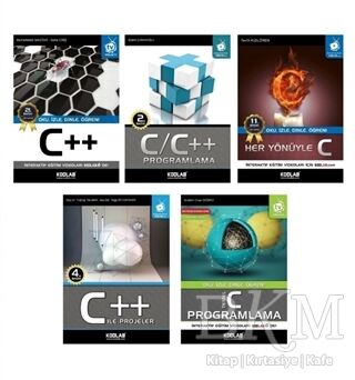C-C++ Programlama Seti 2 5 Kitap Takım
