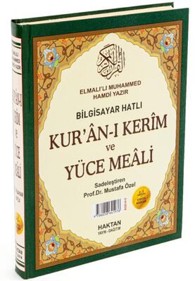 Hafız Boy Kur'an-ı Kerim ve Yüce Meali 2 Renk,Şamua Yeşil ve Kabeli