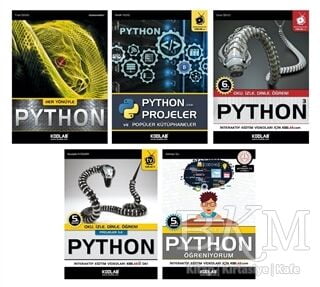 Süper Python Seti 2 5 Kitap Takım