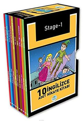 Stage-1 İngilizce Hikaye Seti 10 Kitap Kutulu