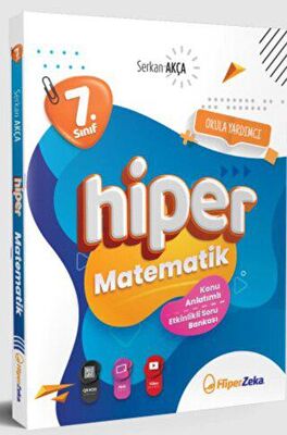 Hiper Zeka Yayınları 7. Sınıf Hiper Matematik Konu Anlatımlı Etkinlikli Soru Bankası