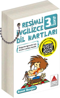 Resimli İngilizce Dil Kartları 3. Sınıf