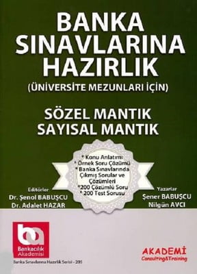 Sözel Mantık-Sayısal Mantık-Banka Sınavlarına Hazırlık