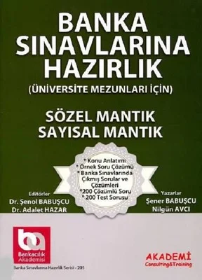 Sözel Mantık-Sayısal Mantık-Banka Sınavlarına Hazırlık