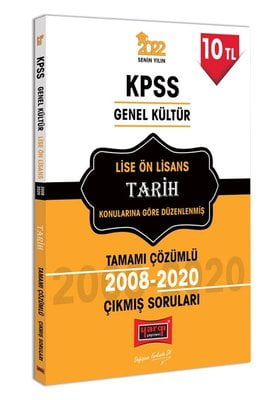 2022 KPSS Genel Kültür Lise Ön Lisans Tarih Tamamı Çözümlü Çıkmış Sorular