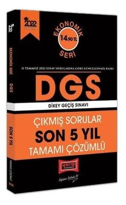 2022 DGS Ekonomik Seri Son 5 Yıl Tamamı Çözümlü Çıkmış Sorular