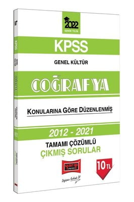 2022 KPSS Genel Kültür Coğrafya Tamamı Çözümlü Çıkmış Sorular