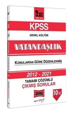 2022 KPSS Genel Kültür Vatandaşlık Tamamı Çözümlü Çıkmış Sorular