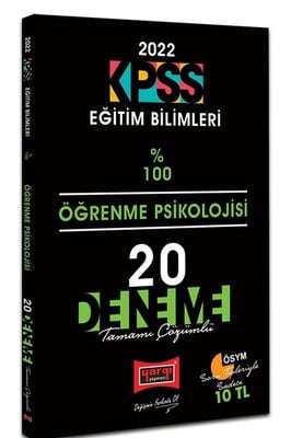 2022 KPSS Eğitim Bilimleri Öğrenme Psikolojisi Tamamı Çözümlü 20 Deneme