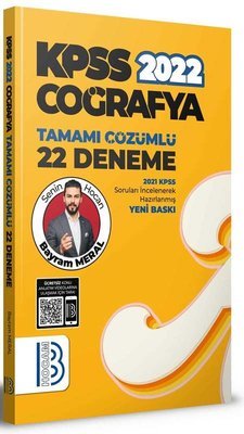 2022 KPSS Coğrafya Tamamı Çözümlü 22 Deneme