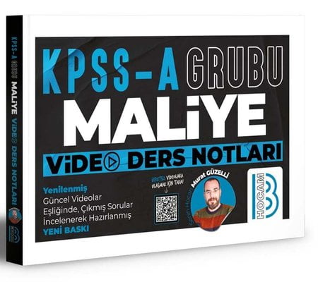 KPSS A Grubu Maliye Video Ders Notları