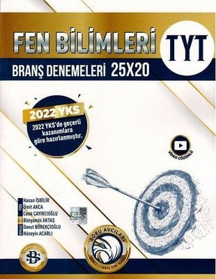 2022 TYT Fen Bilimleri 25x20 Branş Deneme