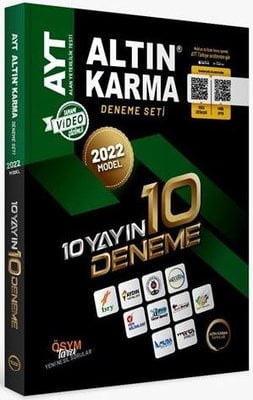 2022 Model AYT 10 Yayın 10 Deneme Seti