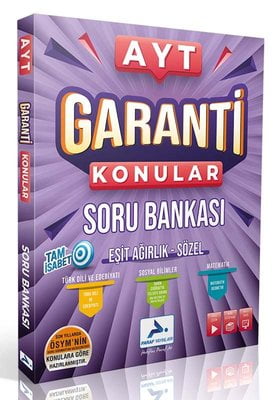 2022 AYT Eşit Ağırlık - Sözel Garanti Konular Soru Bankası