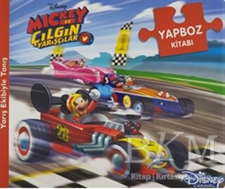 Disney Mickey ve Çılgın Yarışçılar - Yapboz Kitabı