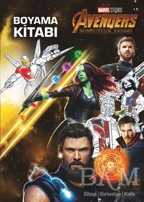 Marvel Avengers Sonsuzluk Savaşı - Boyama Kitabı