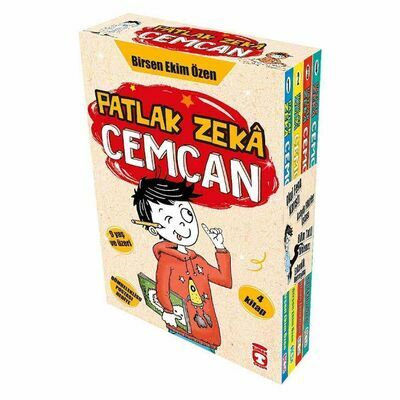 Patlak Zeka Cemcan 4 Kitap Set