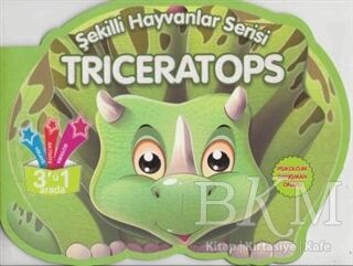 Triceratops - Şekilli Hayvanlar Serisi