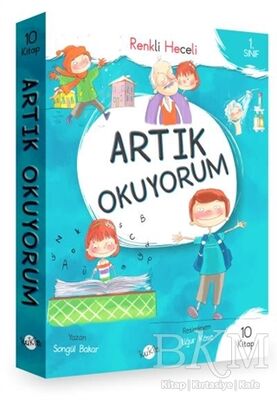 1.Sınıf - Artık Okuyorum 10 Kitap Renkli Heceli