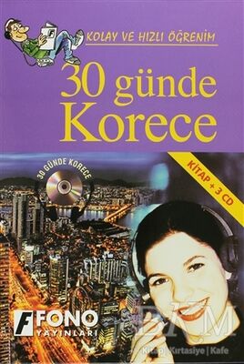 30 Günde Korece kitap + 3 CD