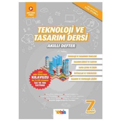 7. Sınıf Teknoloji ve Tasarım Dersi Akıllı Defter Yetsis Yayınları