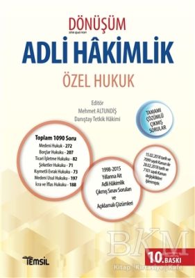 Dönüşüm Adli Hakimlik - Özel Hukuk