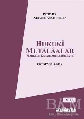 Hukuki Mütalaalar Cilt: 14