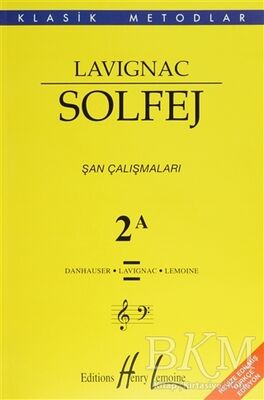 Lavignac Solfej 2A - Şan Çalışmaları