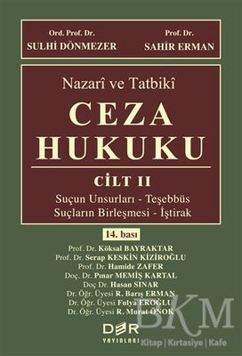 Nazari ve Tatbiki Ceza Hukuku Cilt 2