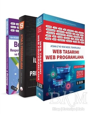 Responsive Web Tasarım ve Frond-End - Back-End Programlama Eğitim Seti