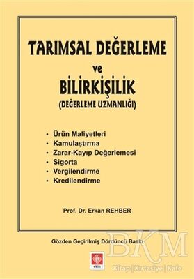 Tarımsal Değerleme ve Bilirkişilik