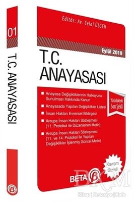 T.C. ANAYASASI EYLÜL 2019