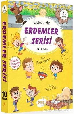 1. Sınıf Öykülerle Erdemler Serisi Seti 10 Kitap Takım