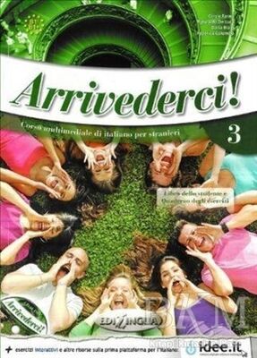 Arrivederci 3 + CD Ders Kitabı ve Çalışma Kitabı + CD İtalyanca Orta Seviye B1