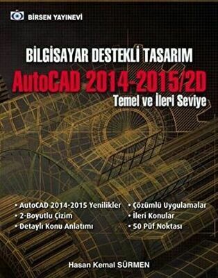 Bilgisayar Destekli Tasarım AutoCAD 2014-2015-2D