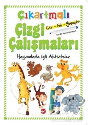 Çıkartmalı Çizgi Çalışmaları - Hayvanlarla İlgili Aktiviteler