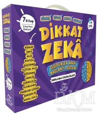 Dikkat Zeka Ana Sınıfı Seti - 6 Yaş 7 Kitap Takım